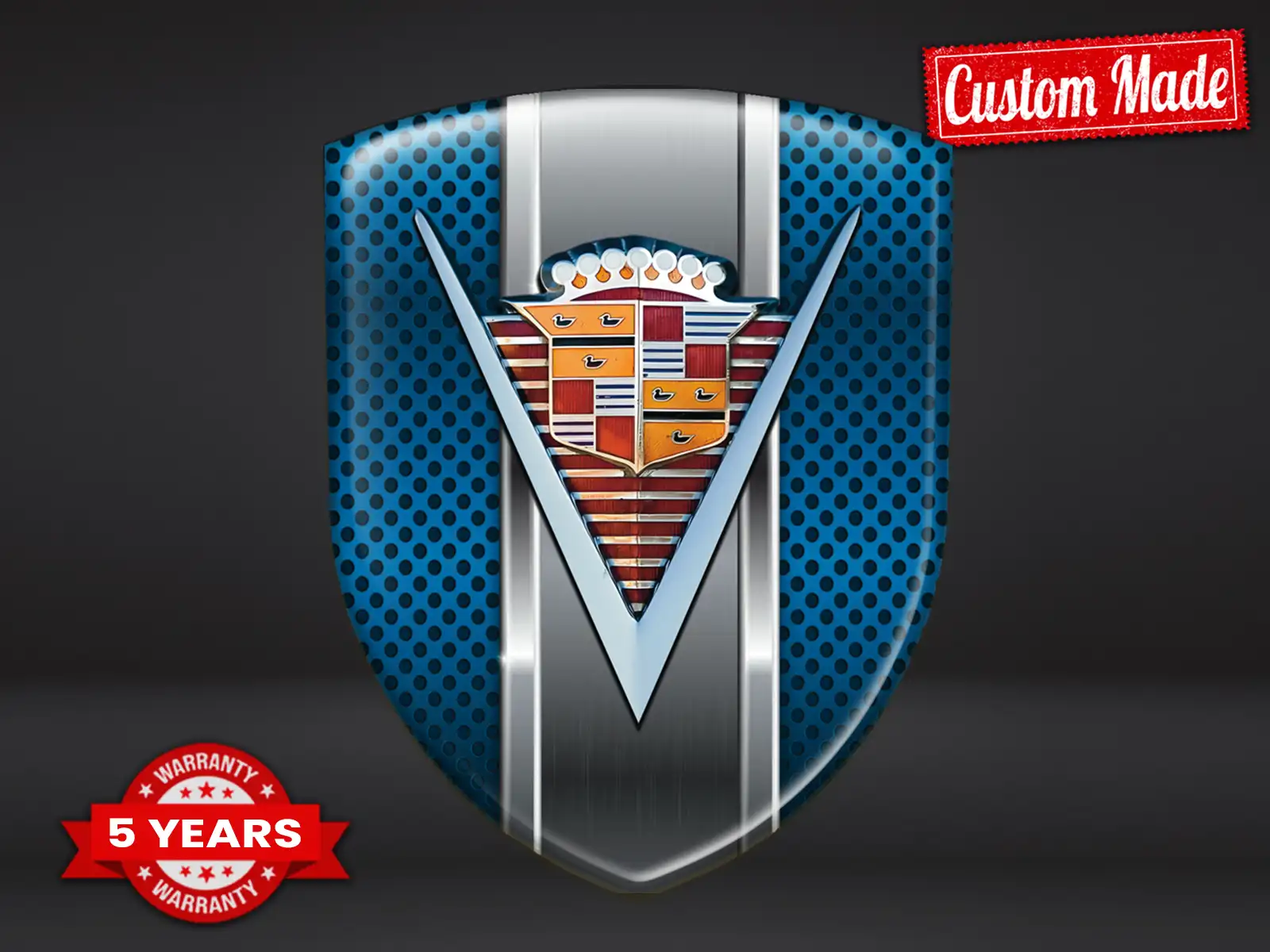 Cadillac Selbstklebendes Etikett Universal Hochwertig Robust